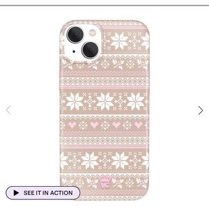 Velvet Caviar - chai latte sweater iPhone case